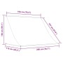 vidaXL Einziehbare Markise 200x150 cm Creme 143765_7