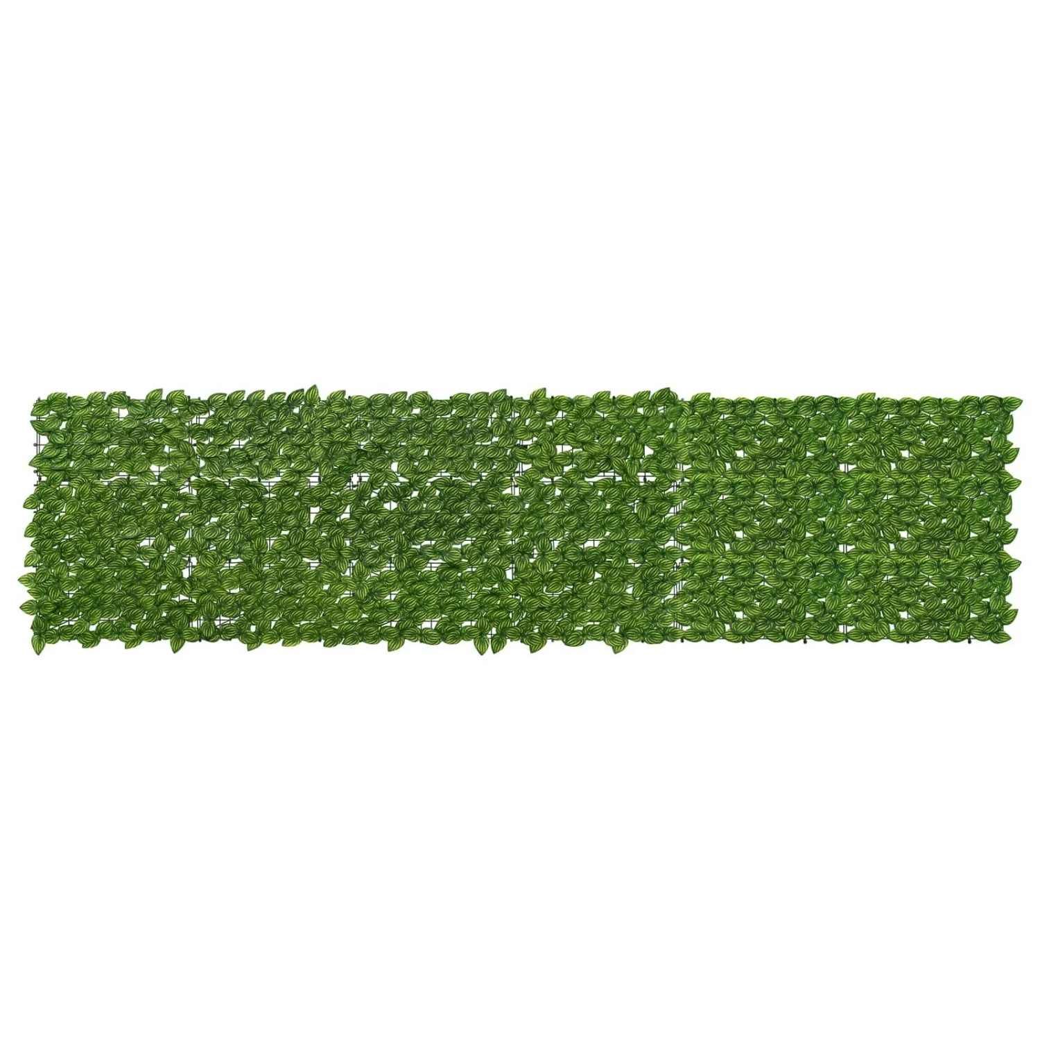 vidaXL Balkonsichtschutz mit Blättern Grün und Gelb 300 x 75 cm 42040638