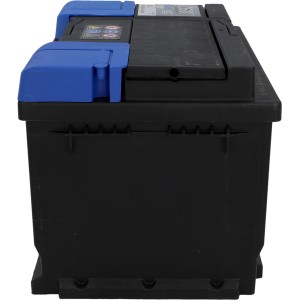 Cartec Starterbatterie Plus 60 Ah, 12V Autobatterie mit blauen Details.