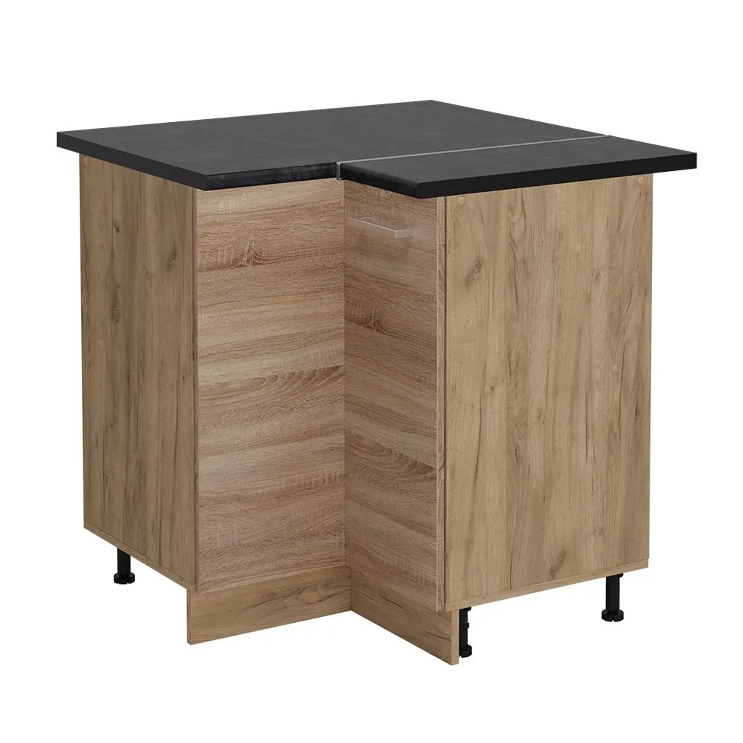 Vicco Eckunterschrank R-Line Sonoma 76 x 82 AP Anthrazit Art Nr 53378