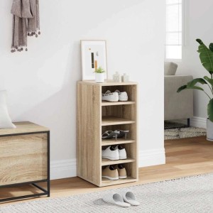 vidaXL Schuhschrank Sonoma-Eiche 31,5x35x70 cm Holzwerkstoff 808987