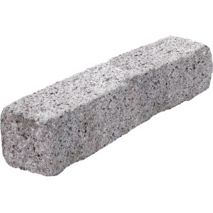 Diephaus Mauerstein Maximo Kina Granit, grau, 37,5x12,5x12,5 cm. Ideal für Mauern und Palisaden.