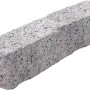 Diephaus Mauerstein Maximo Kina Granit, grau, 37,5x12,5x12,5 cm. Ideal für Mauern und Palisaden.