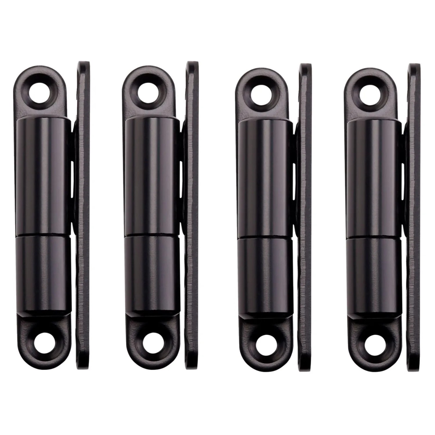SOTECH 4 Stück Türband Aufschraubband 15 x 83 mm Schwarz