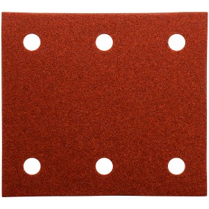 Makita Schleifpapier-Set, 10 Stk., Körnung 100, 102x114mm, für Winkelschleifer. Ideal für Holz, Metall & Farbe.