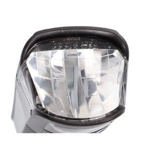 Fischer Batterie-LED-Fahrradlampe, 40/20 Lux, für gute Sicht im Straßenverkehr.