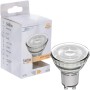 LED-Spot GU10 MR16 5,7W klar, dimmbar. Leuchtmittel für Innenräume.