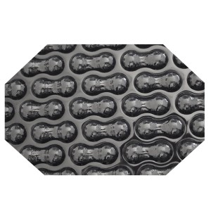 Achteckige Evolution Solarplane EnergyGuard 500µm mit Geobubble-Technologie zur Algenhemmung.