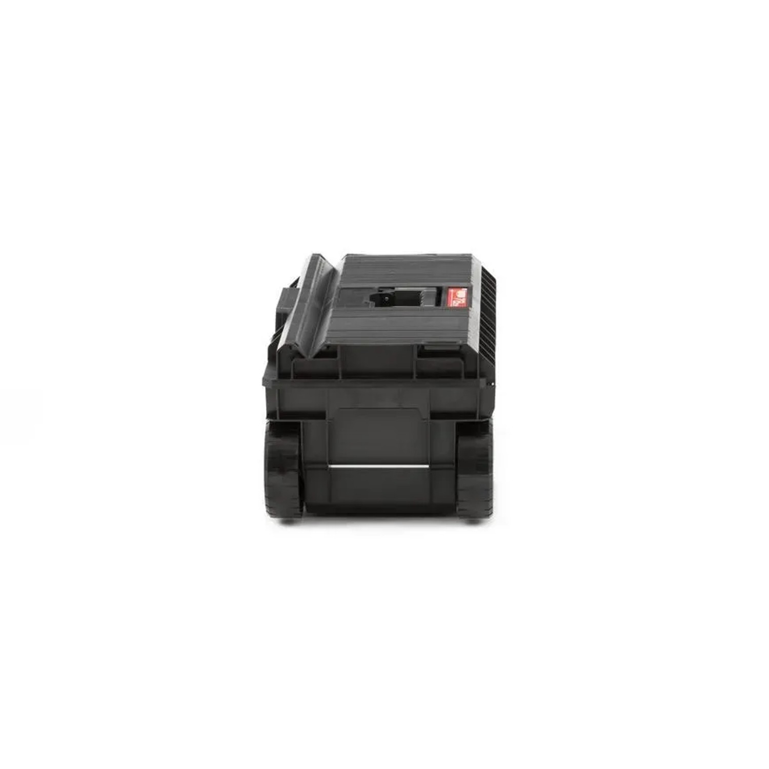 Schwarzer PROREGAL QBRICK Werkzeugkoffer One mit Rädern, 50 Liter, Traglast 120kg.