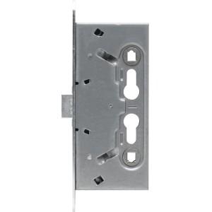 Abus Einsteckschloss EFS65 aus Stahl für Feuerschutztüren, Detailansicht.