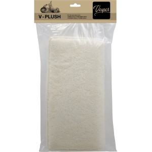 Vesper Kratzbaum-Ersatzkissen, cremeweiß, mit Memory-Foam, 34,5x34,5 cm, passend für Vesper Kratzbäume.