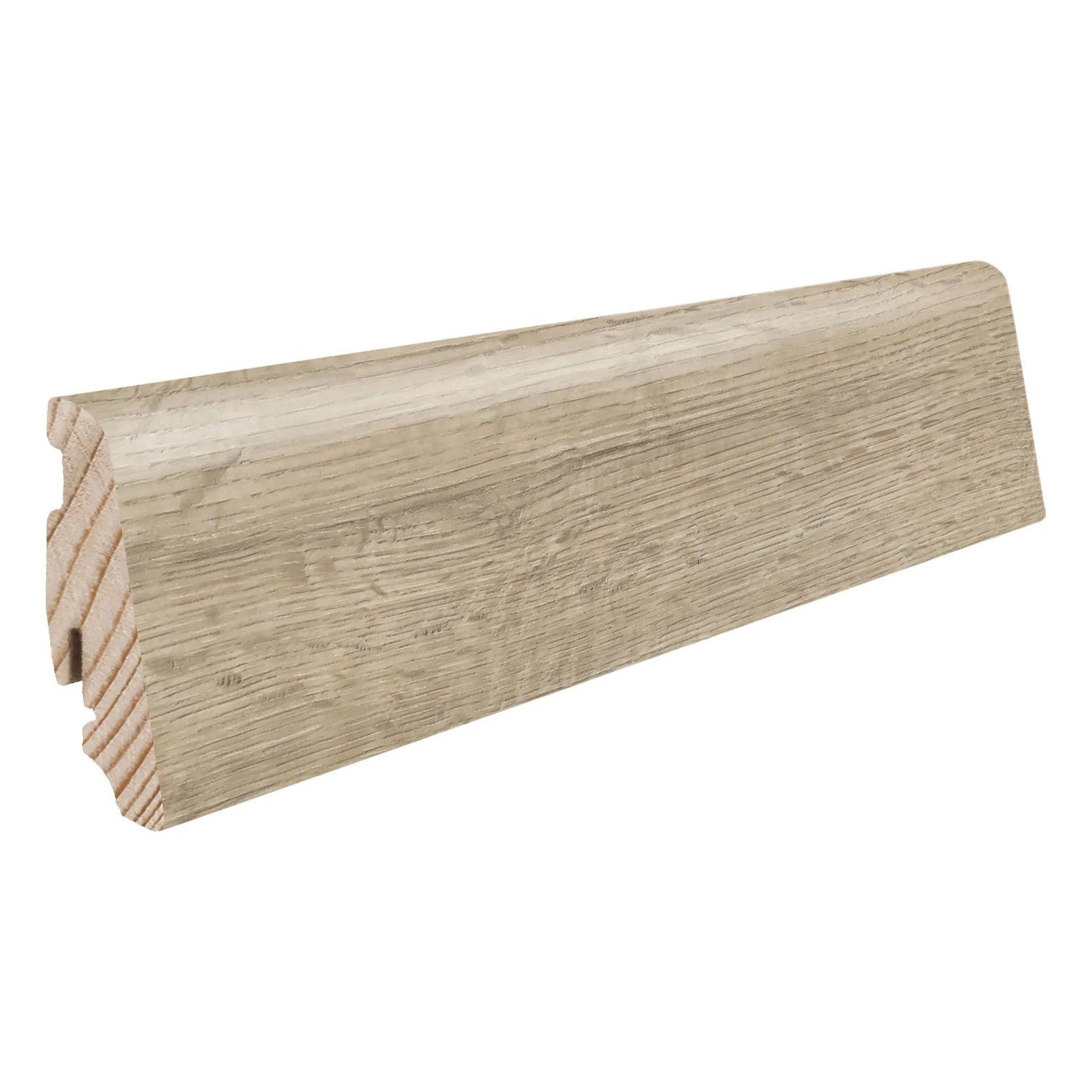 Living by Haro Sockelleiste Eiche Whistler/Castilia 58 x 19 x 2.200mm Kieselgrau