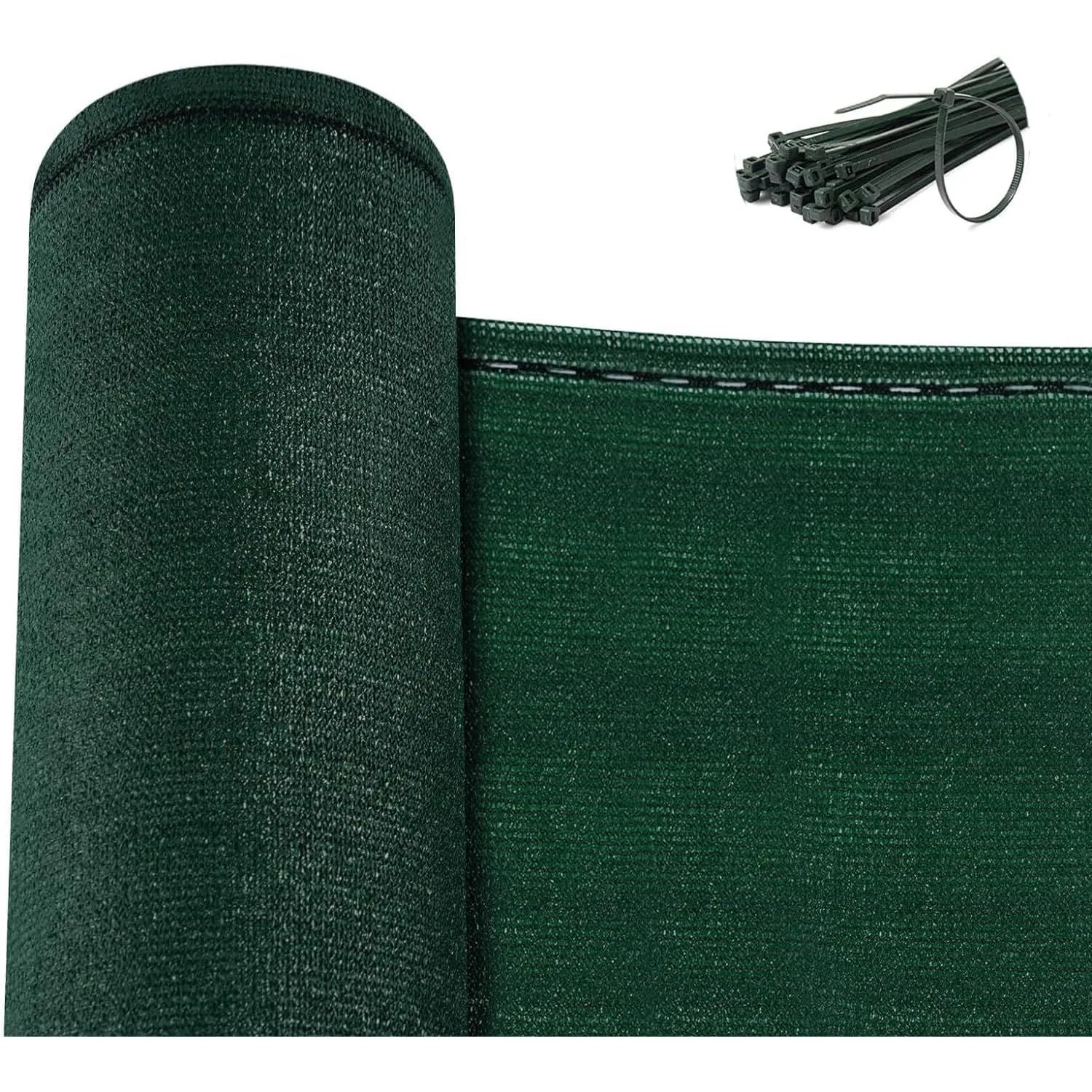 WOLTU Zaunblende Tennisblende aus HDPE 180 g/m² Grün 1,8 x 6 m