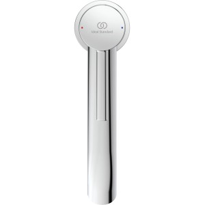 Ideal Standard Ceraline Waschtischarmatur, Chrom, mit verlängertem Sockel.