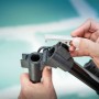 Detailaufnahme: LUX Trockenbauschleifer TBS-710 wird montiert. Schleifmaschine aus der Kategorie Schleifmaschinen.