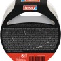 Tesa Ultra Power Clear Klebeband, 10m Rolle, transparent, für unsichtbare Reparaturen.