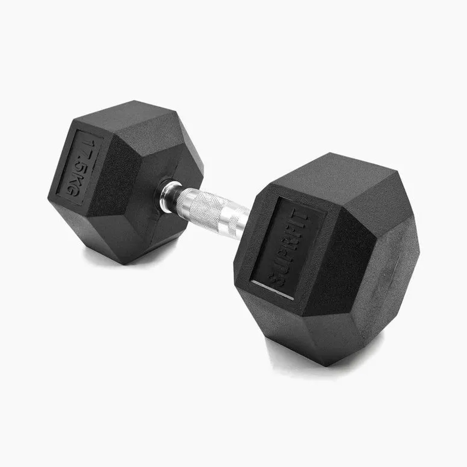 Suprfit Hex Gummi-Kurzhanteln Einzeln 17,5kg