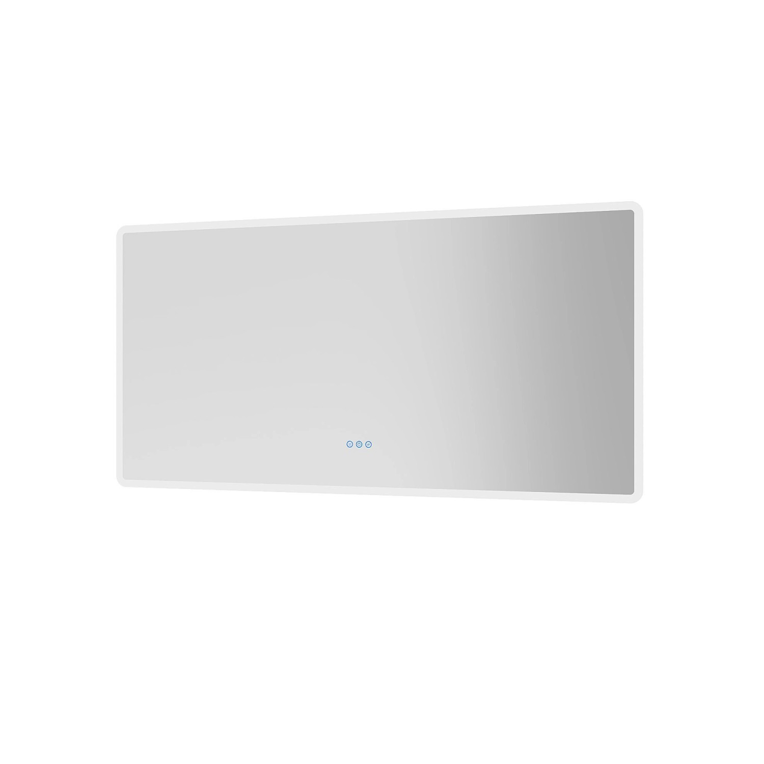Aquabatos LED Badspiegel mit 3 Lichtfarben 140 x 70 cm Wandspiegel mit Bele günstig online kaufen
