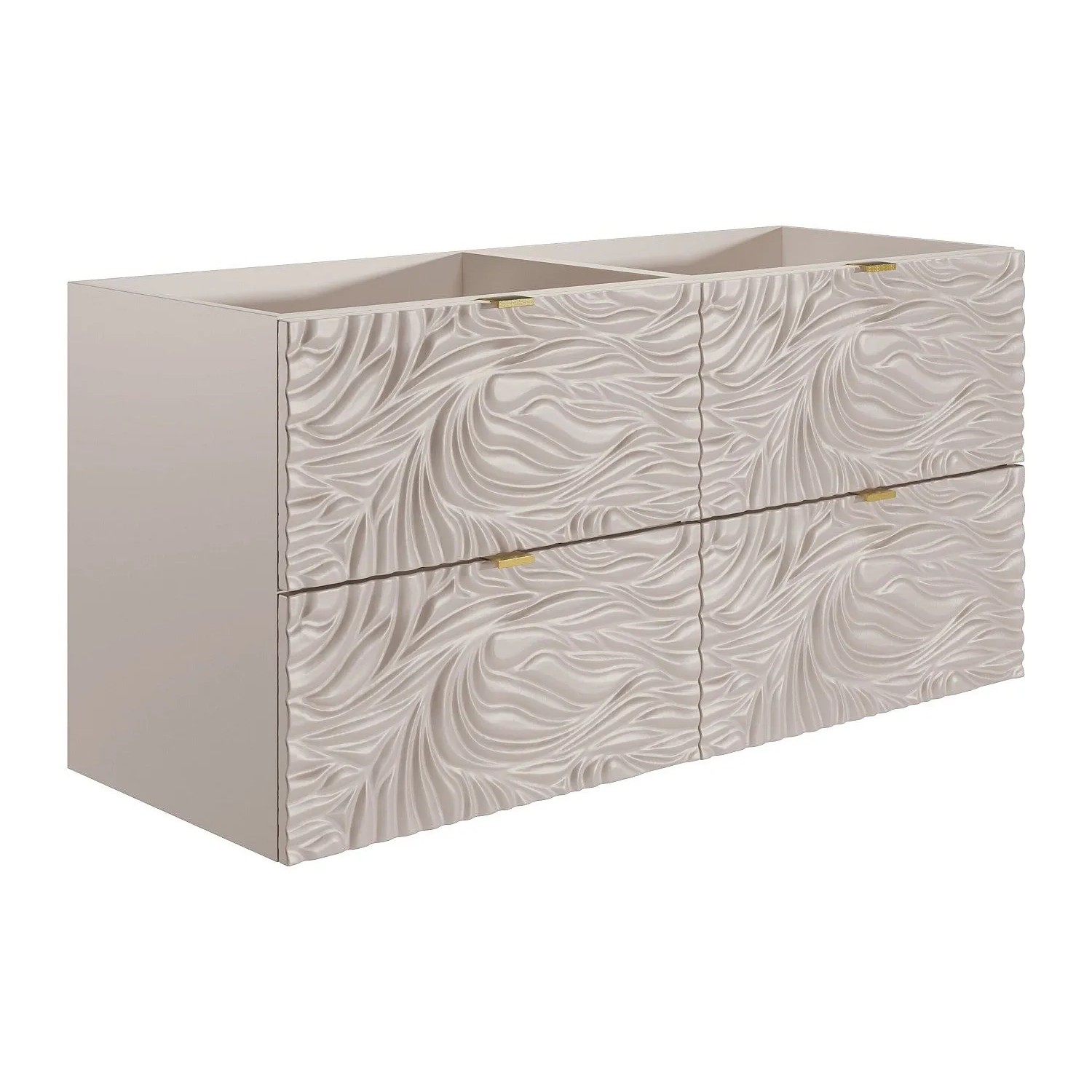 Vente-unique Waschbeckenunterschrank Rinarel Beige 120 cm