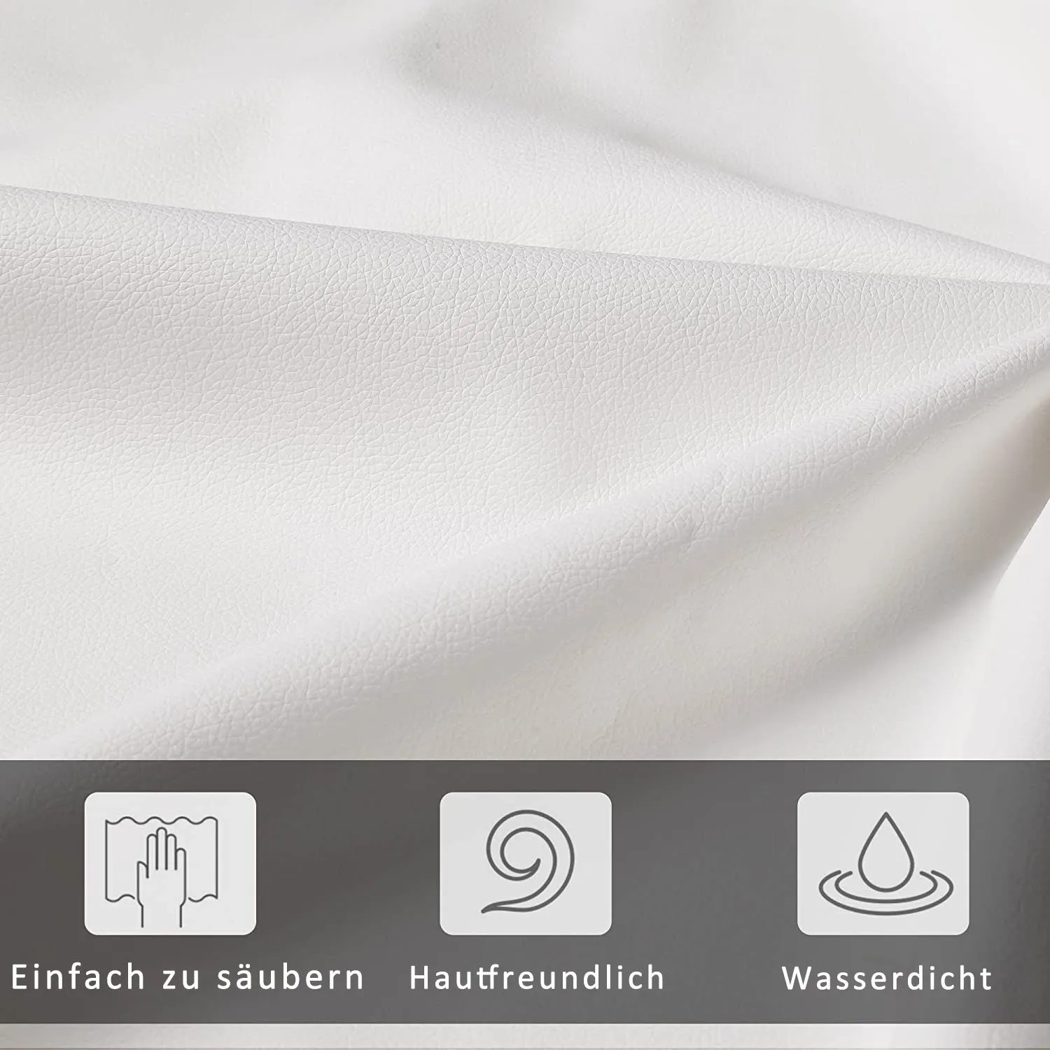 PXloue Kinderbett Polsterbett 140x200 cm mit LED Krone-Kopfteil Kunstleder Weiß Lattenrost_7