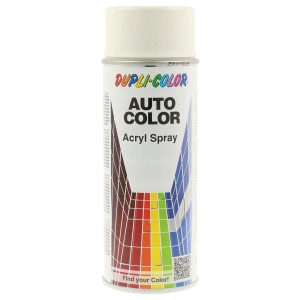 Dupli-Color Auto Color Lackspray, 400ml, Weiß glänzend für Lackreparatur & Karosserie.