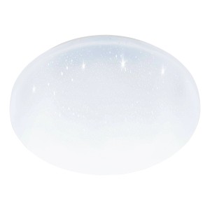 Weiße Eglo LED Deckenleuchte Pogliola-E, 31 cm Durchmesser, für moderne Raumbeleuchtung.