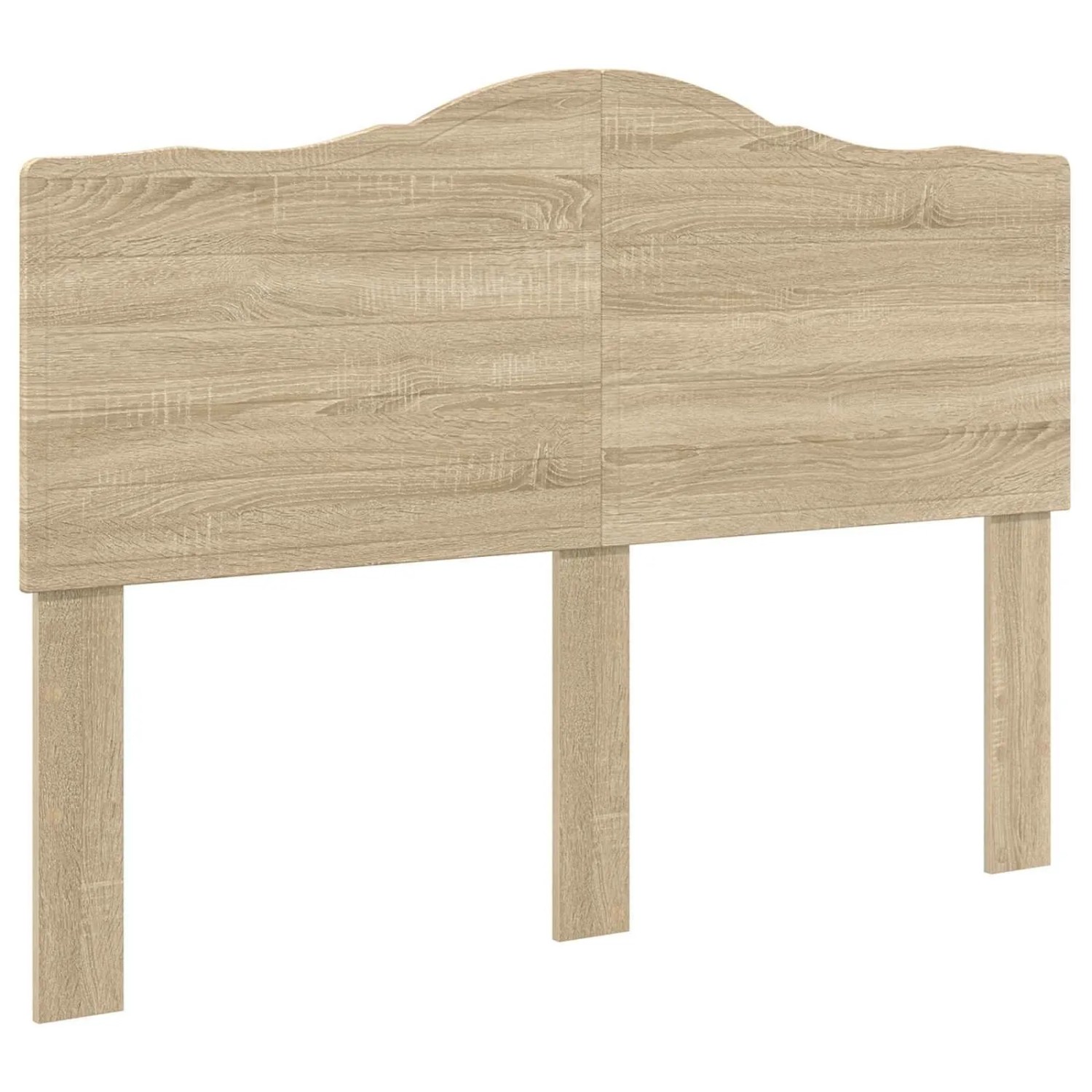 vidaXL Kopfteil mit Kopfteil Sonoma-Eiche 160 cm Holzwerkstoff 887981