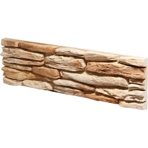 Stegu Verblender California Beige, 15x55 cm, Steinoptik für Innen & Außen.