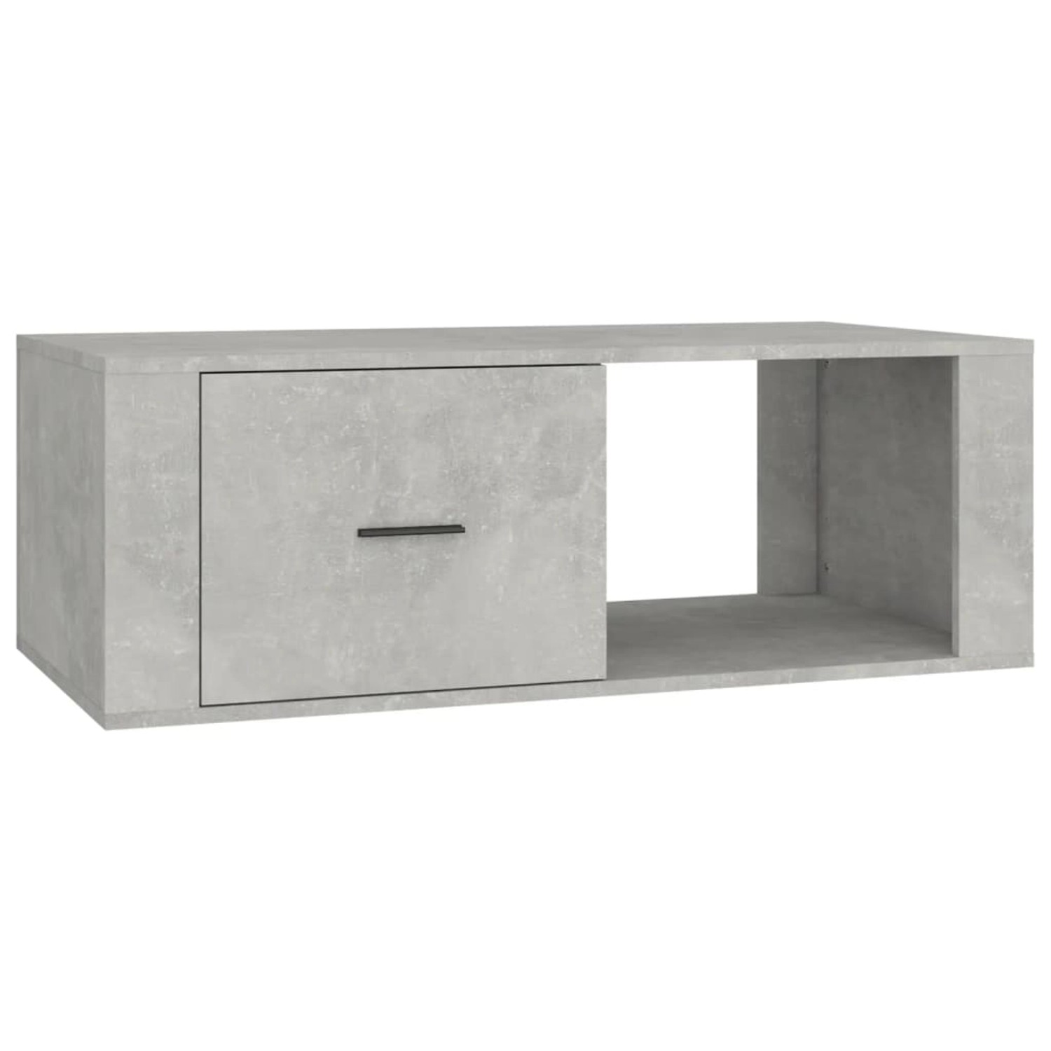 Vidaxl Couchtisch Betongrau 100x50,5x35 Cm Holzwerkstoff günstig online kaufen