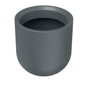 Prosperplast Blumentopf Molta Hoch Ø 40 cm x 40 cm Granit