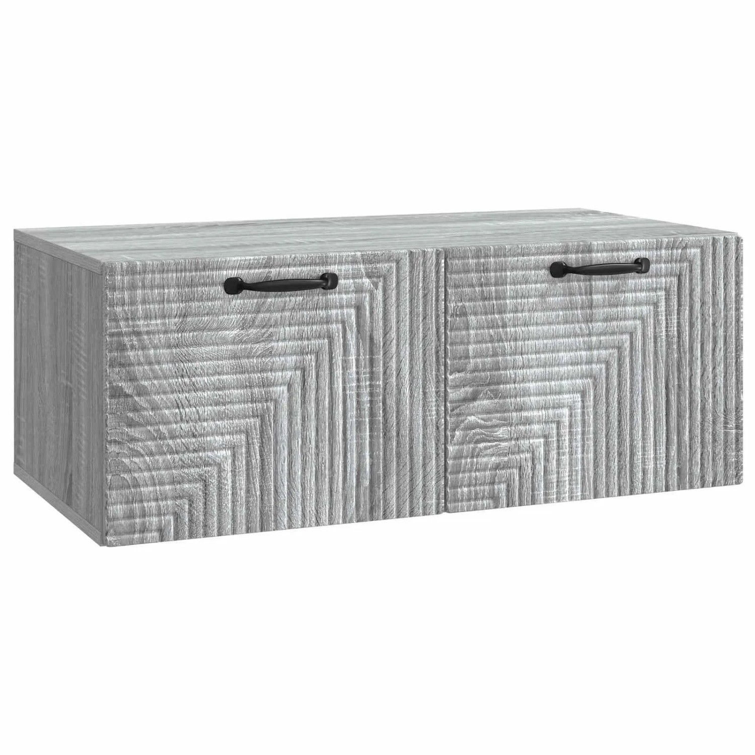 vidaXL Wandmontierter TV-Schrank Graues Sonoma 78,5 x 41 x 30 cm 898691