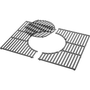 Weber Gourmet BBQ System Grillrost-Einsatz für Genesis Grills aus Gusseisen, emailliert.