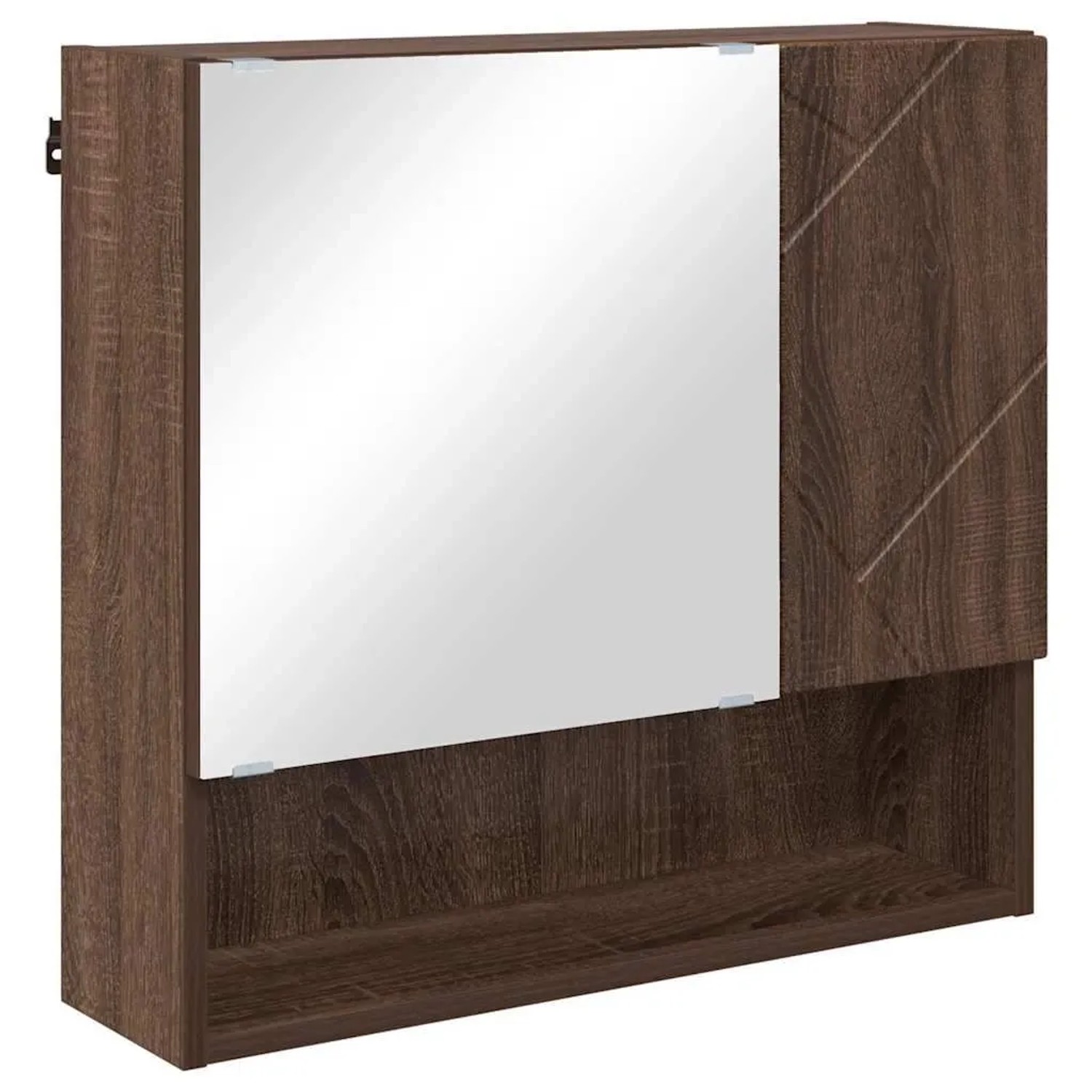 vidaXL Spiegelschrank Braun Eichen-Optik 59 x 17 x 55 cm Holzwerkstoff 8833 günstig online kaufen
