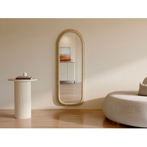 Vente-unique Wandspiegel Risali Cremefarben 60 cm