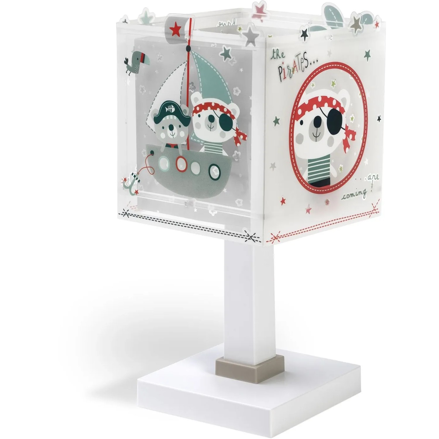 Dalber  KinderNachttischlampe The Pirates Piraten