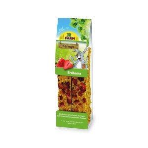JR Farm Nager-Snacks Farmys Erdbeere 160 g