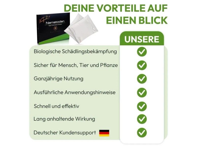 SF Nematoden Gegen Trauermückenlarven