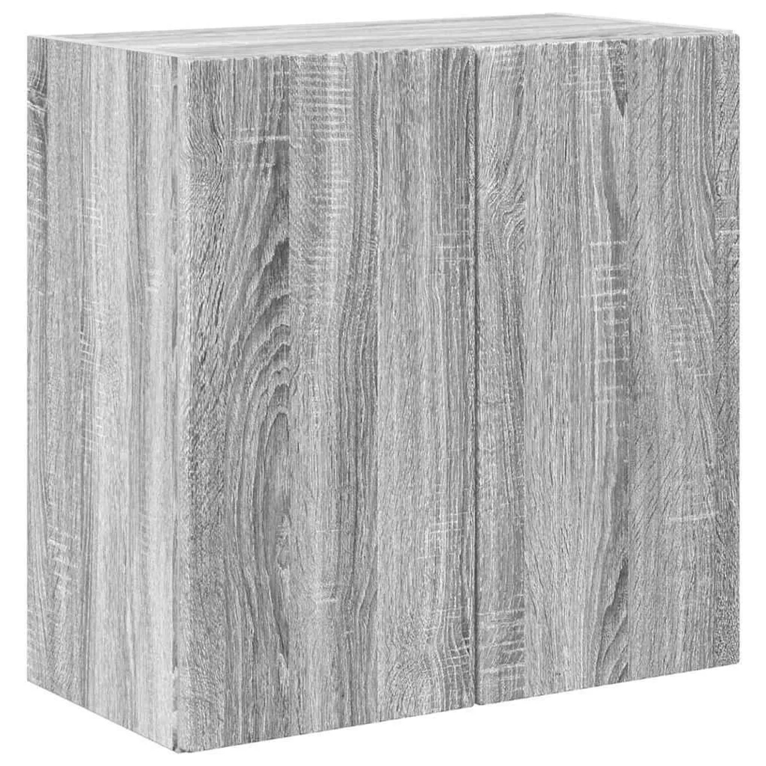 vidaXL TV-Wandschrank Graues Sonoma 59,5 x 31 x 60 cm Holzwerkstoff 892355