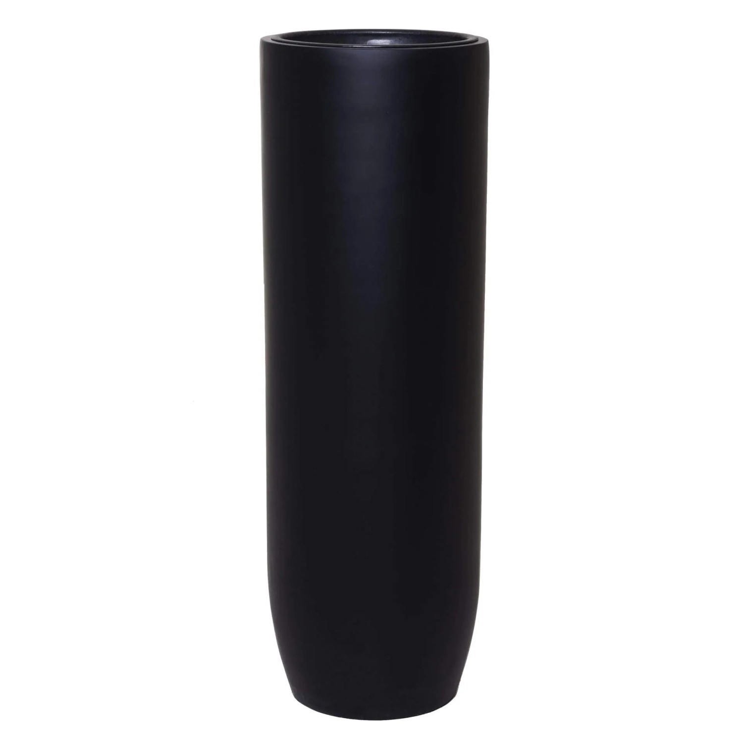 Vivanno Bodenvase Solerio 33 cm x 33 cm x 100 cm Schwarz