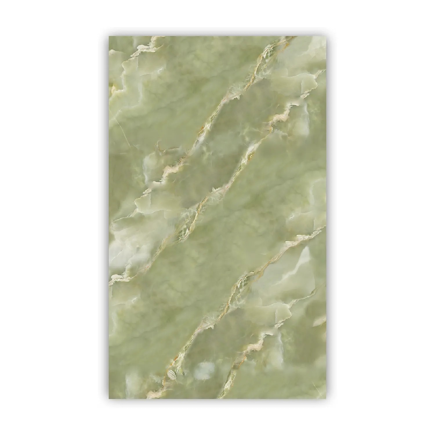 Walllux Duschrückwand Marmoris Onyx Viridis Alu-Verbund 3 mm 125 x 210 cm