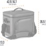 Petromax Kühltasche, dunkelgrau, 22 Liter. Ideal für Camping, Picknick und Outdoor-Aktivitäten.