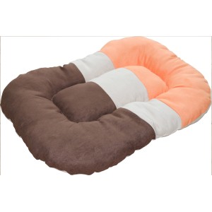 Orangefarbenes Heim Haustierkissen XL (120x80cm) für Hunde, bequemes Hundekissen