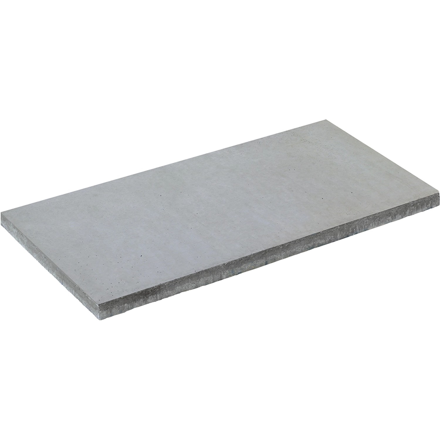 Diephaus Terrassenplatte Emlan Sichtbeton Grau 100 x 50 x 5 cm