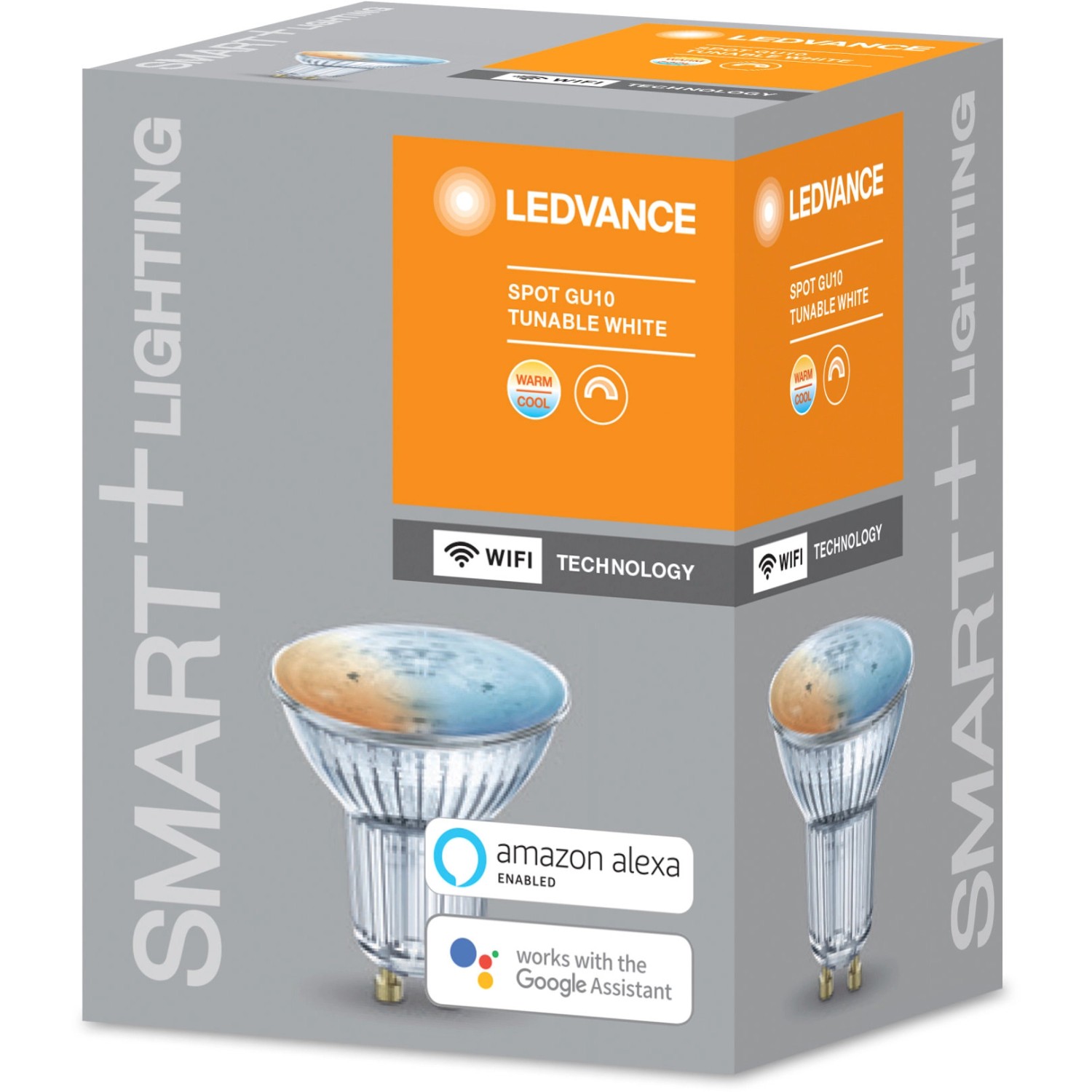Ledvance Smart+ WiFi LED-Reflektorlampe PAR16 GU10/4,5W 350lm Tunable White