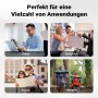 Wiltec Gepäckträgertasche Rot 28L Fahrradtasche Gepäckträger Gepäcktasche_8