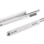 Hettich Quadro V6 Vollauszugssystem, 500 mm, Stahl verzinkt für Schubkästen.