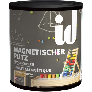 Dose id Magnetischer Putz 1 kg, geeignet um Wände magnetisch zu machen.