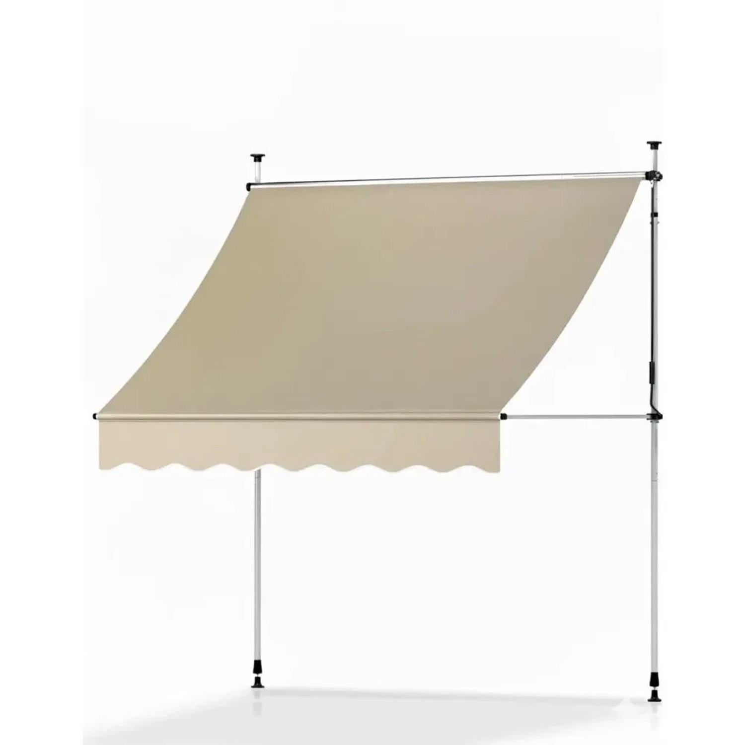 Sol Royal Klemmmarkise 3m Breit ohne Bohren SolVision BM3 Beige
