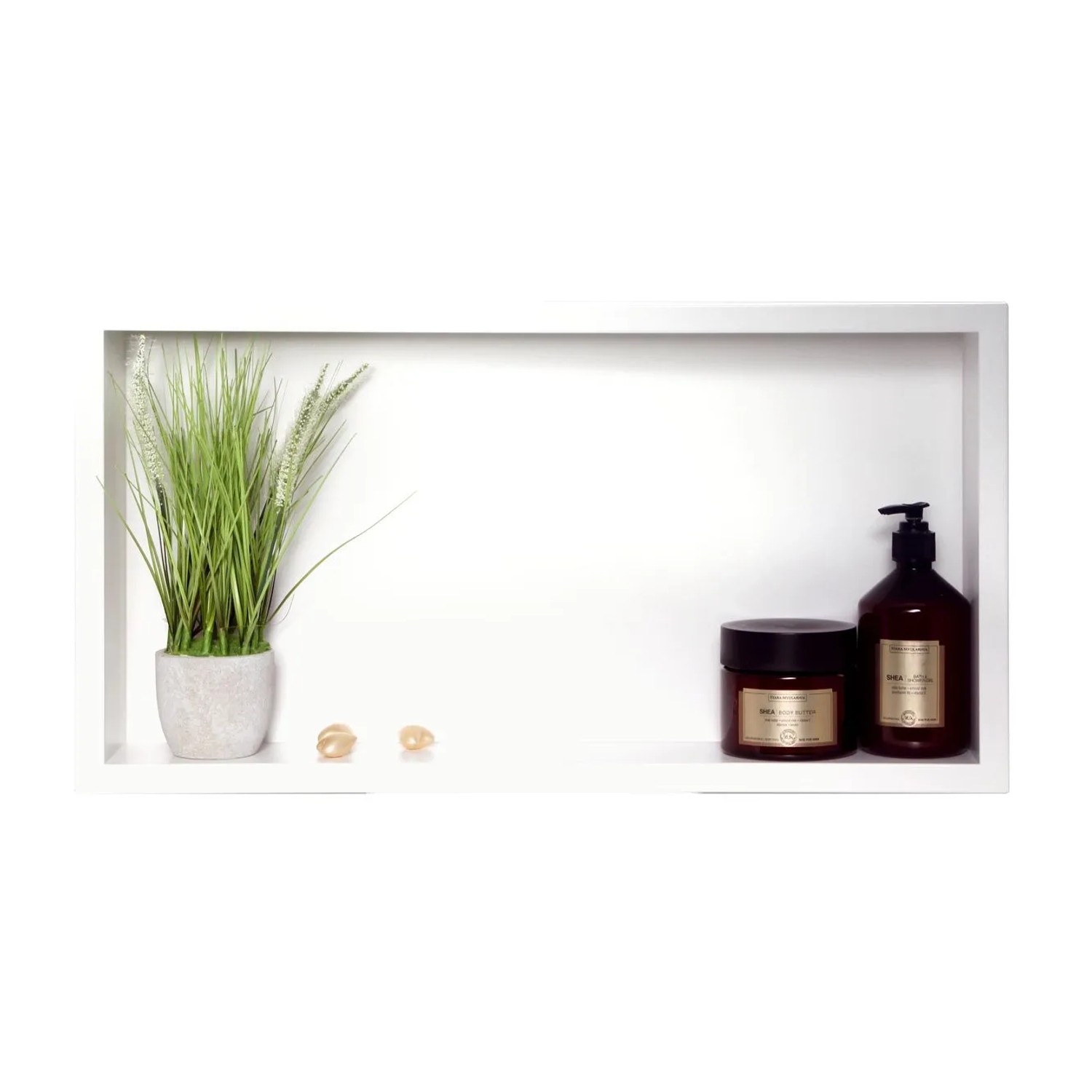 KOLMAN Wandnische 30 x 60 x 10 cm Weiß