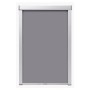 Graues Verdunkelungsrollo PK06 für Velux-Fenster, geeignet für Dachfenster. Sichtschutz und Abdunklung für Ihr Zuhause.